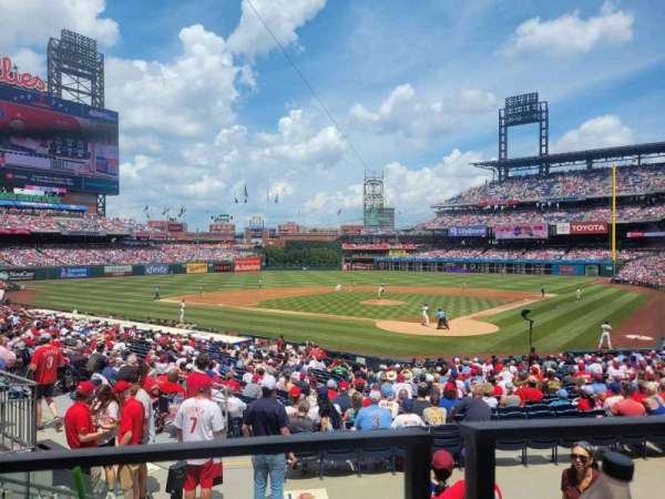 Citizens Bank Park, bloc: 125, rangée: 27, place: 15