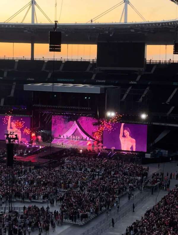 Stade de France, bloc: B3, rangée: 68, place: 11