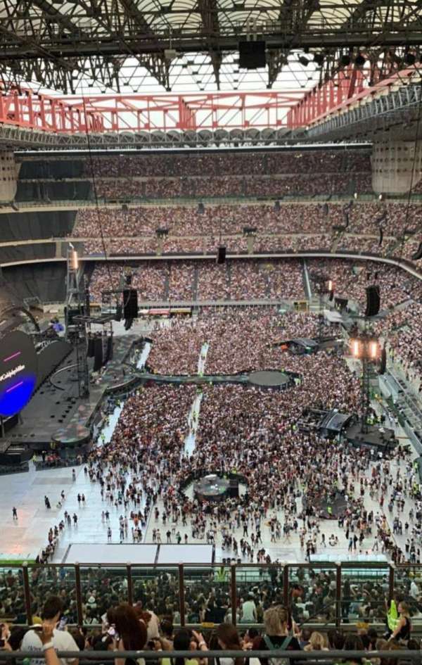 San Siro, bloc: 252, rangée: 2, place: 5