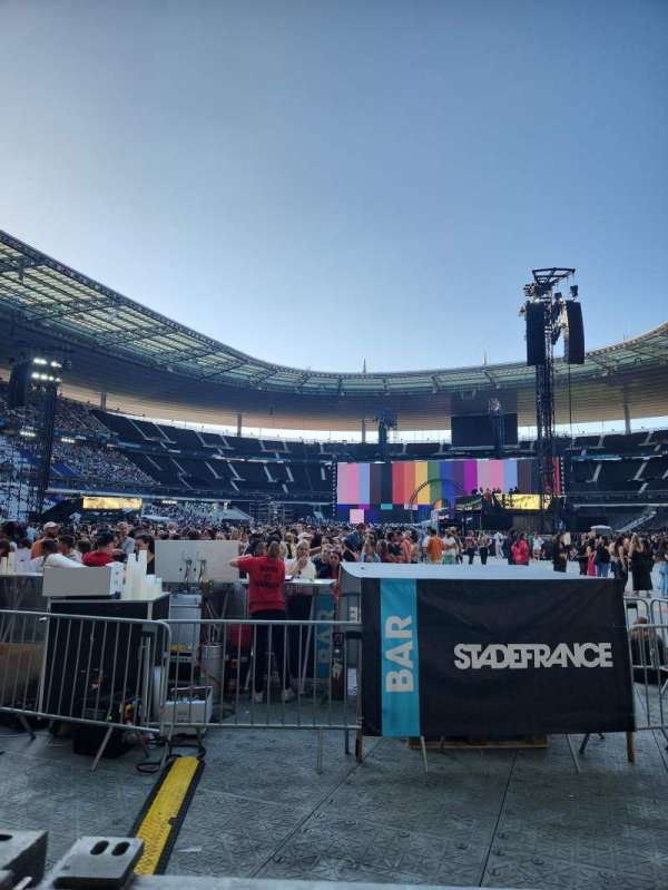 Stade de France, bloc: A5, rangée: 1, place: 12