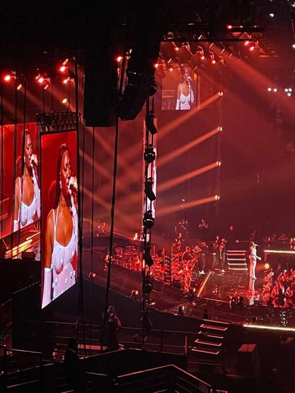 Accor Arena, bloc: Gradin N, rangée: 5, place: 15