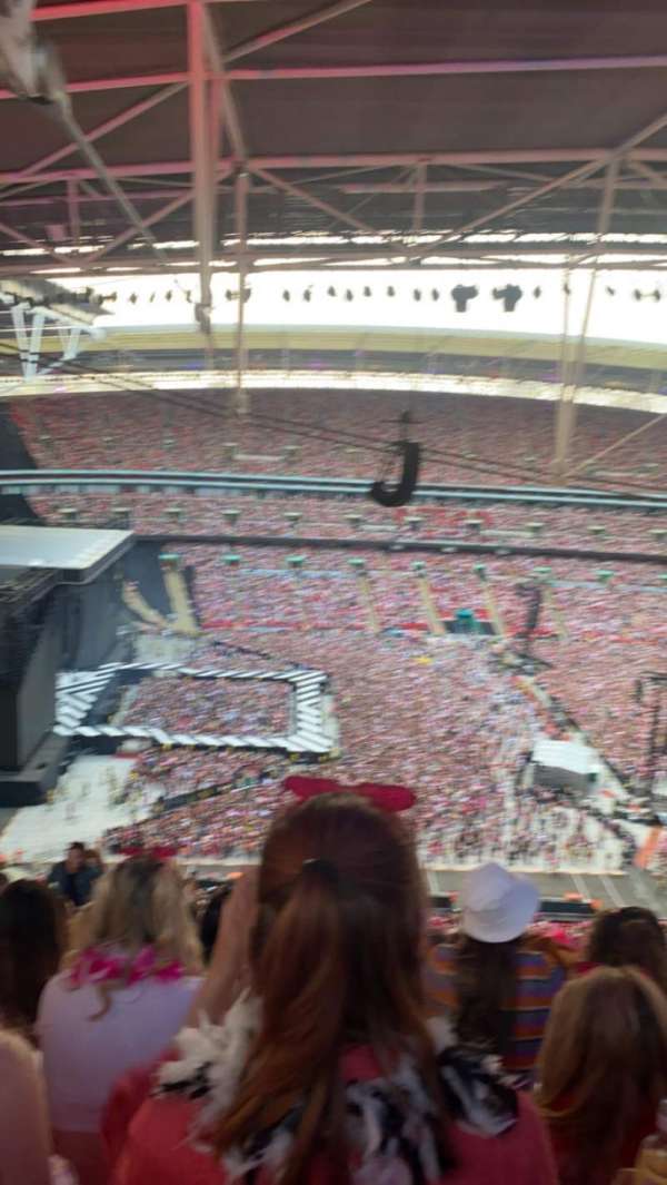 Wembley Stadium, bloc: 529, rangée: 38, place: 72