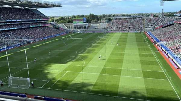 Croke Park, bloc: 716, rangée: A, place: 1