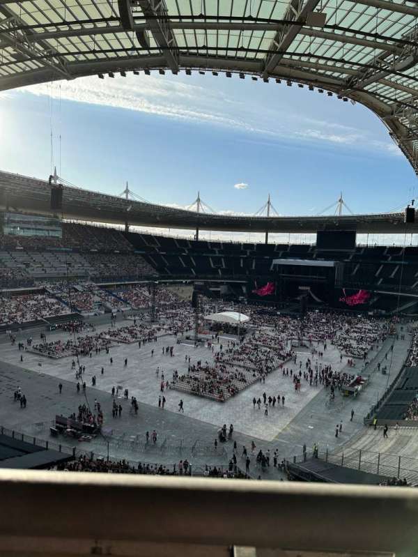 Stade de France, bloc: A4, rangée: 61, place: 37