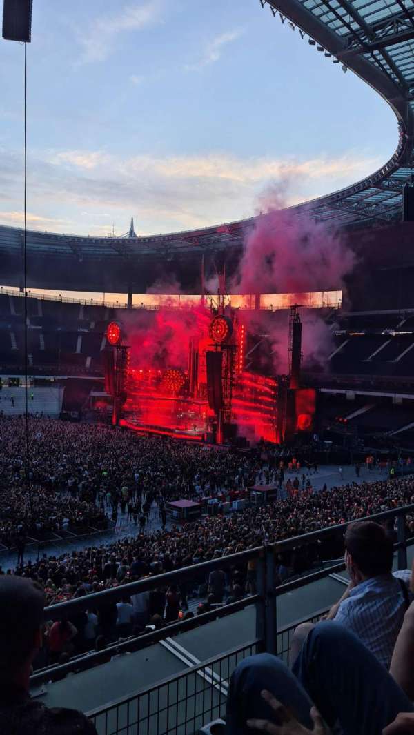 Stade de France, bloc: E6, rangée: 37, place: 34