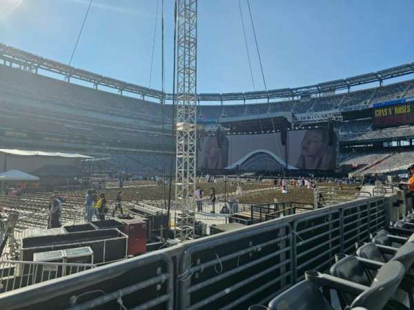 MetLife Stadium, bloc: 117, rangée: 2, place: 16