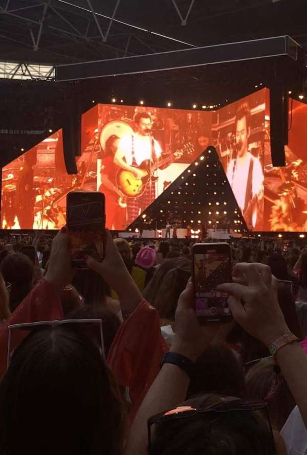 Wembley Stadium, bloc: C2, rangée: Z