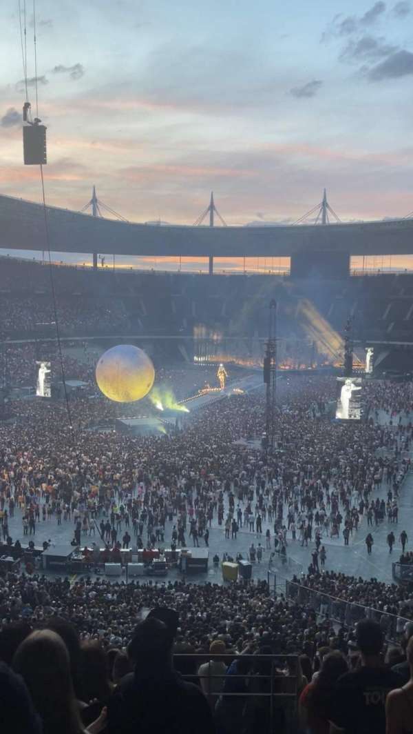 Stade de France, bloc: A9, rangée: 53, place: 12