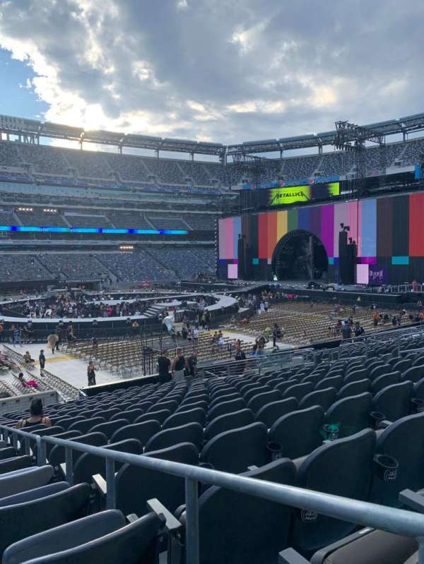 MetLife Stadium, bloc: 115A, rangée: 23, place: 1-2