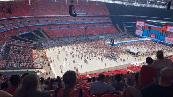 Wembley Stadium, bloc: 505, rangée: 27, place: 148