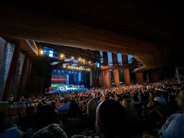 Filene Center, bloc: Rear Orchestra L, rangée: HH, place: 45