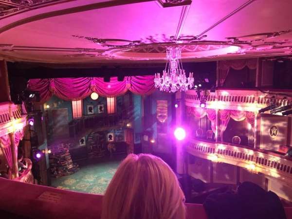 Criterion Theatre, bloc: Upper Circle, rangée: B, place: 24