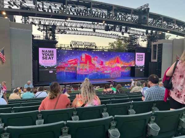 The Muny, bloc: A3, rangée: M, place: 21