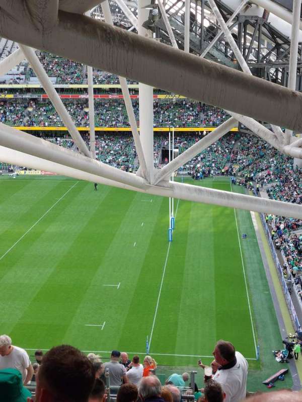 Aviva Stadium, bloc: 501, rangée: T, place: 14