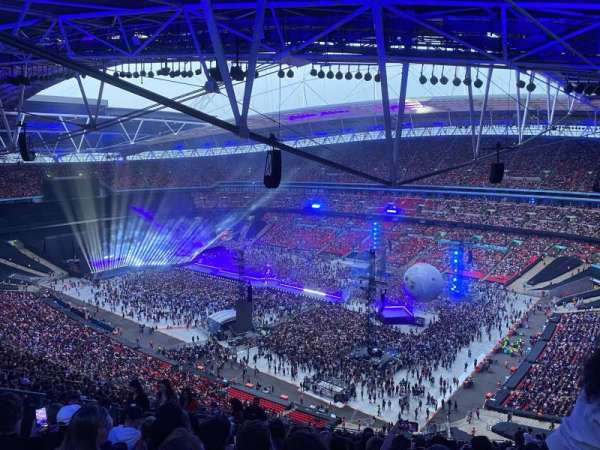 Wembley Stadium, bloc: 521, rangée: 31, place: 214