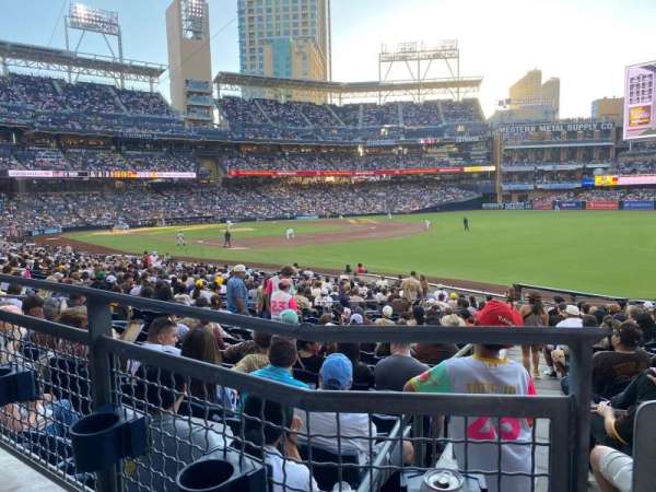 Petco Park, bloc: 119, rangée: 27, place: 12