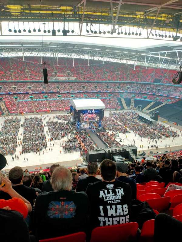 Wembley Stadium, bloc: 503, rangée: 33, place: 67