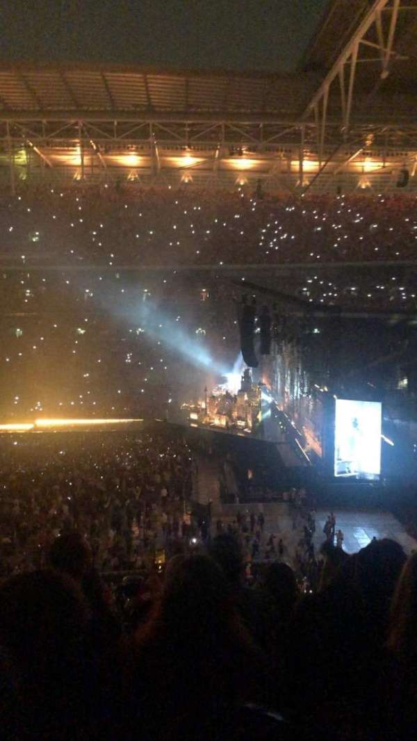 Wembley Stadium, bloc: 249, rangée: 14, place: 236