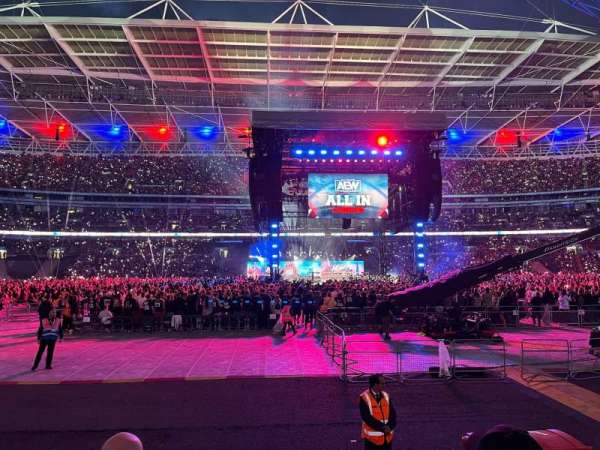 Wembley Stadium, bloc: 123, rangée: 7, place: 18