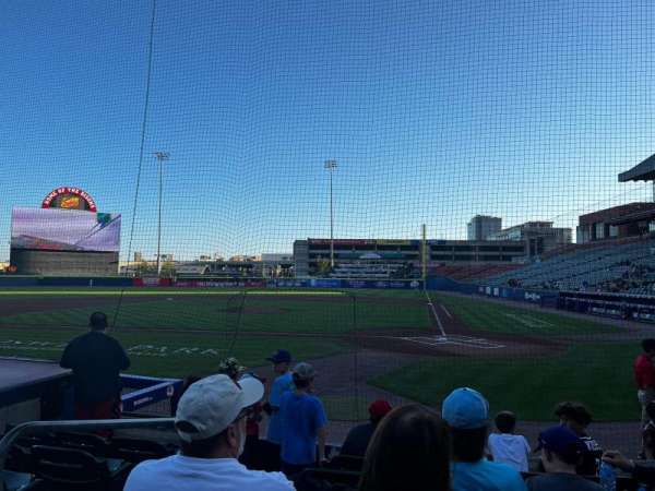 Sahlen Field, bloc: 105, rangée: F, place: 12