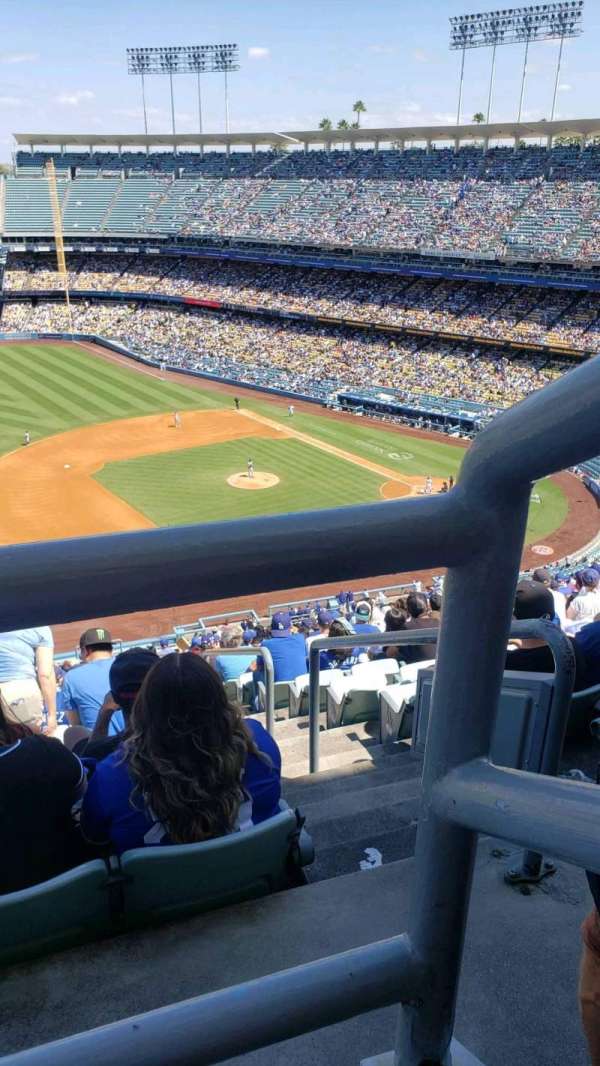 Dodger Stadium, bloc: 25RS, rangée: AA, place: 14
