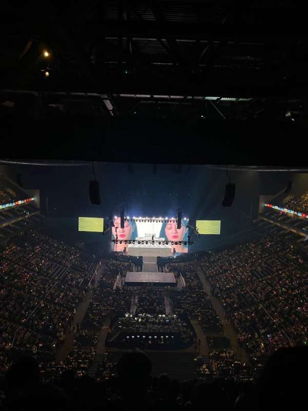 The O2, London, bloc: 411, rangée: S, place: 714