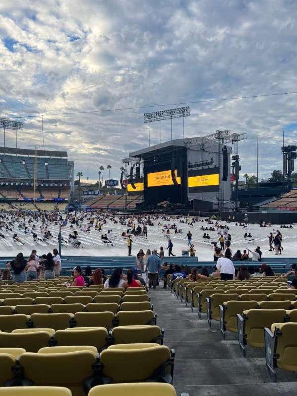 Dodger Stadium, bloc: 42FD, rangée: S, place: 8