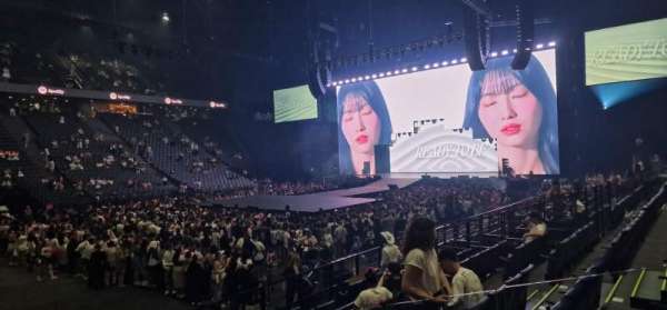 Accor Arena, bloc: Gradin E, rangée: 20, place: 14