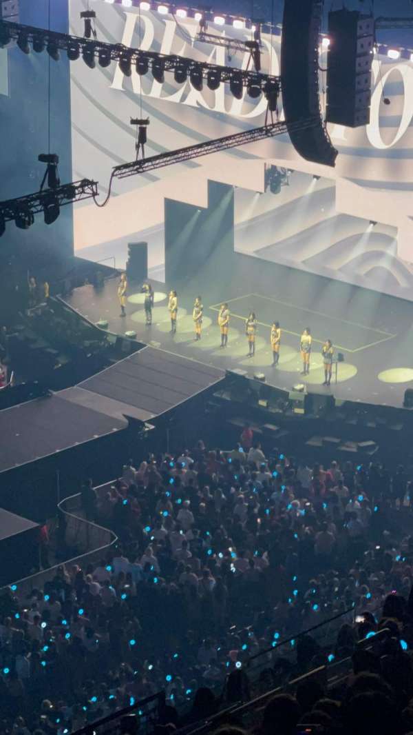 The O2, London, bloc: 417, rangée: u, place: 458