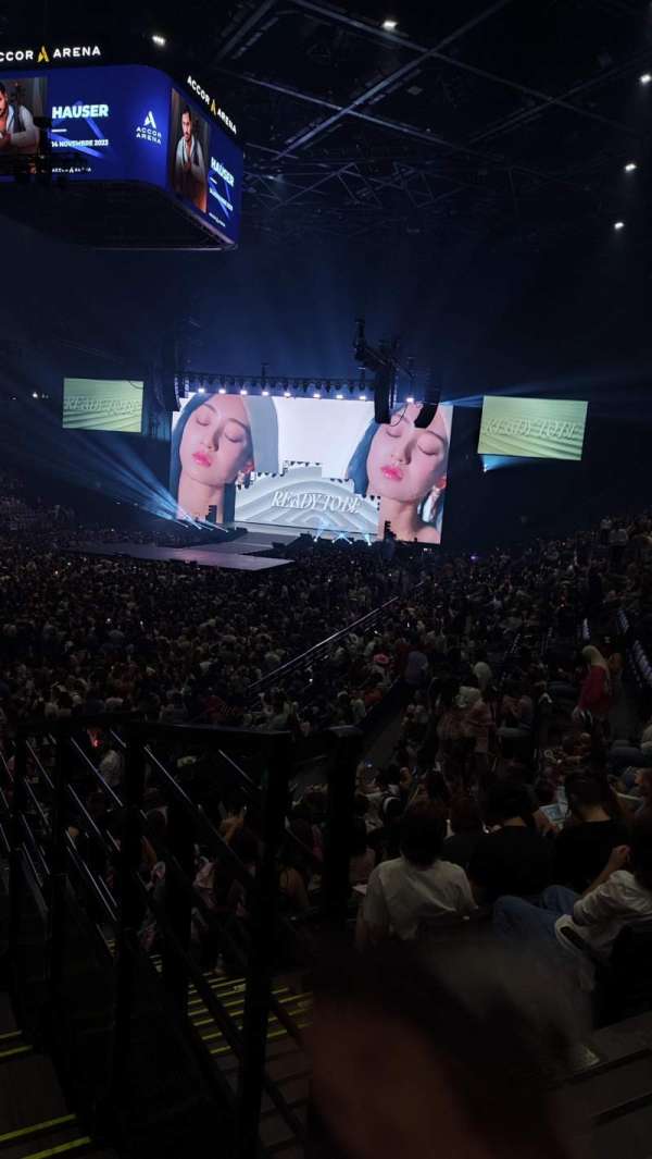 Accor Arena, bloc: Gradin C, rangée: 13, place: 7