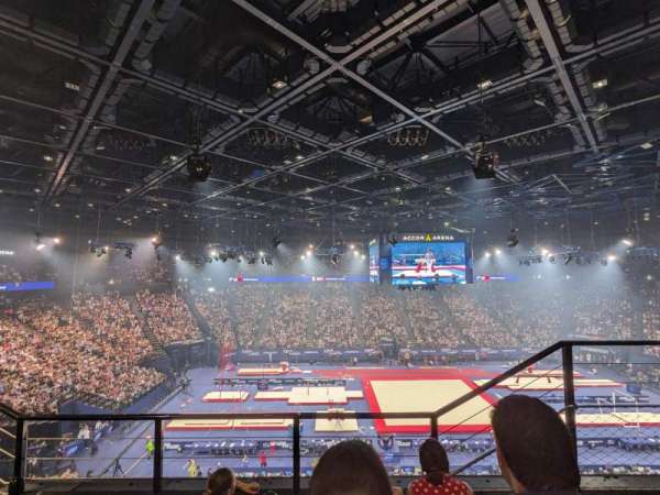 Accor Arena, bloc: Balcon E, rangée: 83, place: 15
