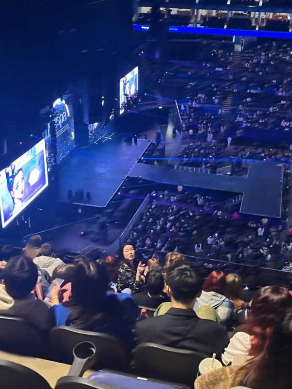 The O2, London, bloc: 402, rangée: J, place: 497