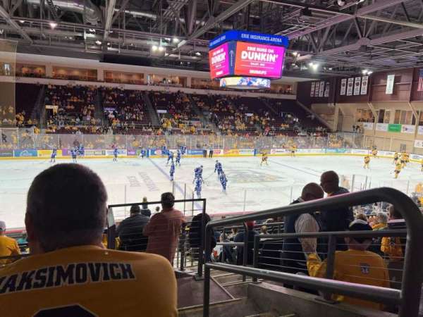 Erie Insurance Arena, bloc: 217, rangée: S, place: 1