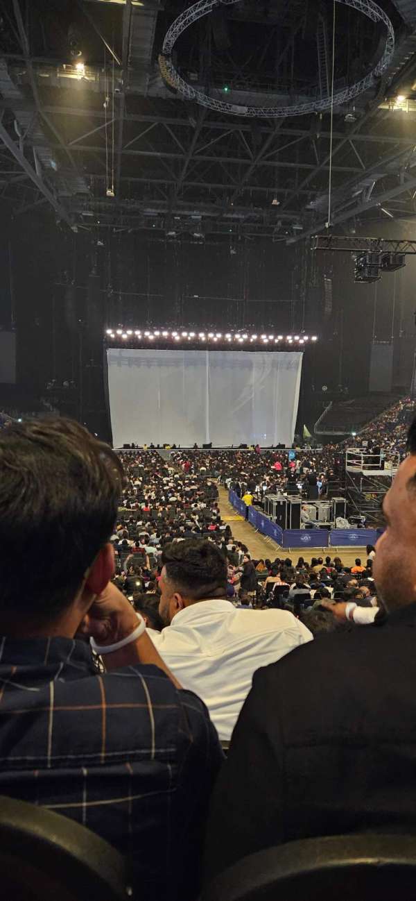 The O2, London, bloc: 106, rangée: T, place: 177