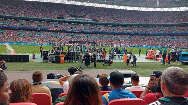 Wembley Stadium, bloc: 102, rangée: 10, place: 63