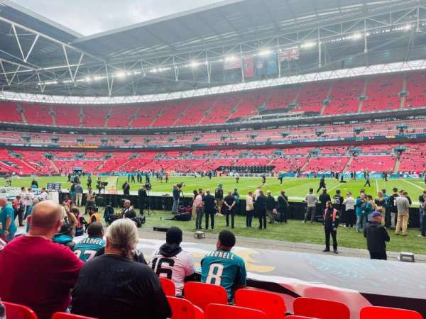 Wembley Stadium, bloc: 141, rangée: 10, place: 231