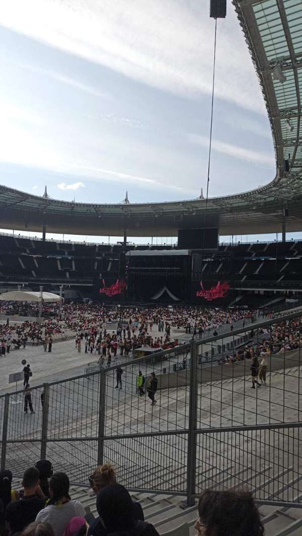 Stade de France, bloc: B8, rangée: 26, place: 7