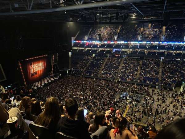 The O2, London, bloc: 405, rangée: L, place: 557