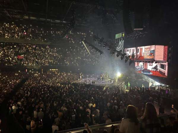 Ziggo Dome, bloc: 103, rangée: 6, place: 58