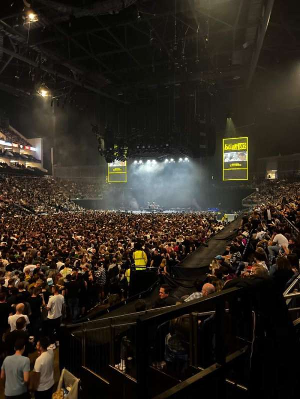 The O2, London, bloc: 109, rangée: K, place: 260