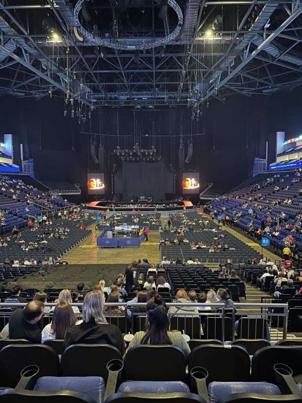The O2, London, bloc: 107, rangée: T, place: 112