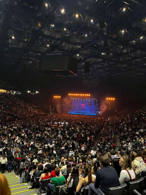 Accor Arena, bloc: Gradin B, rangée: 9, place: 23