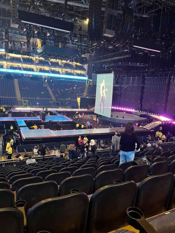 The O2, London, bloc: 111, rangée: v, place: 351