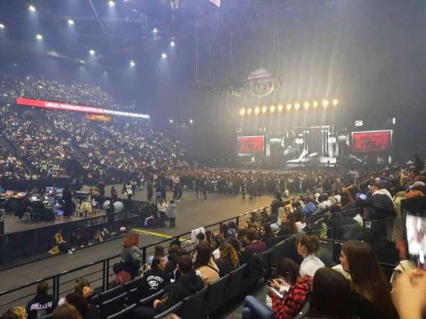 Accor Arena, bloc: Gradin D, rangée: 21, place: 26