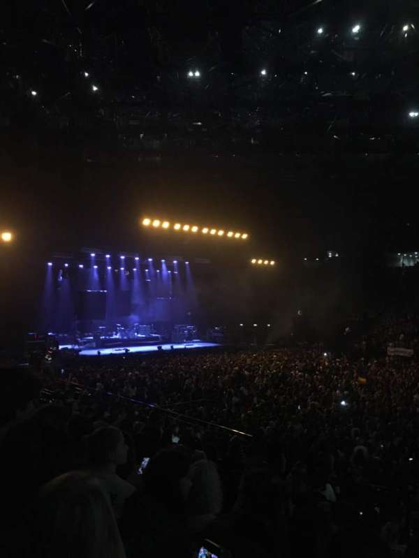 Accor Arena, bloc: Gradin P, rangée: 15, place: 5