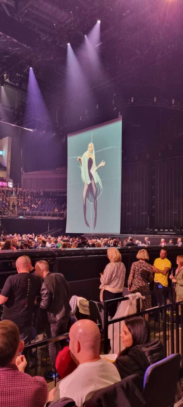 The O2, London, bloc: 111, rangée: C, place: 354