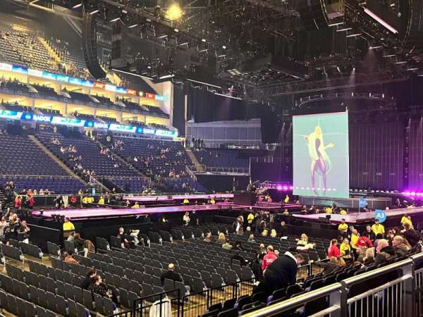 The O2, London, bloc: 110, rangée: J, place: 308