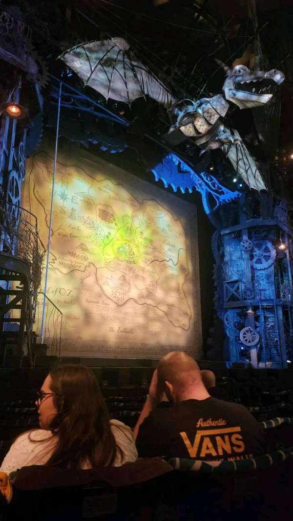 Apollo Victoria Theatre, bloc: Stalls, rangée: G, place: 40