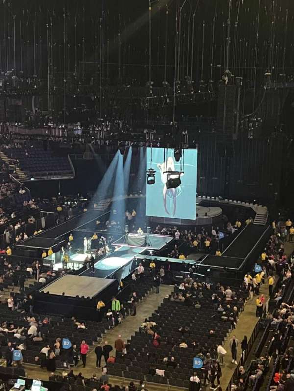 The O2, London, bloc: 414, rangée: A, place: 771