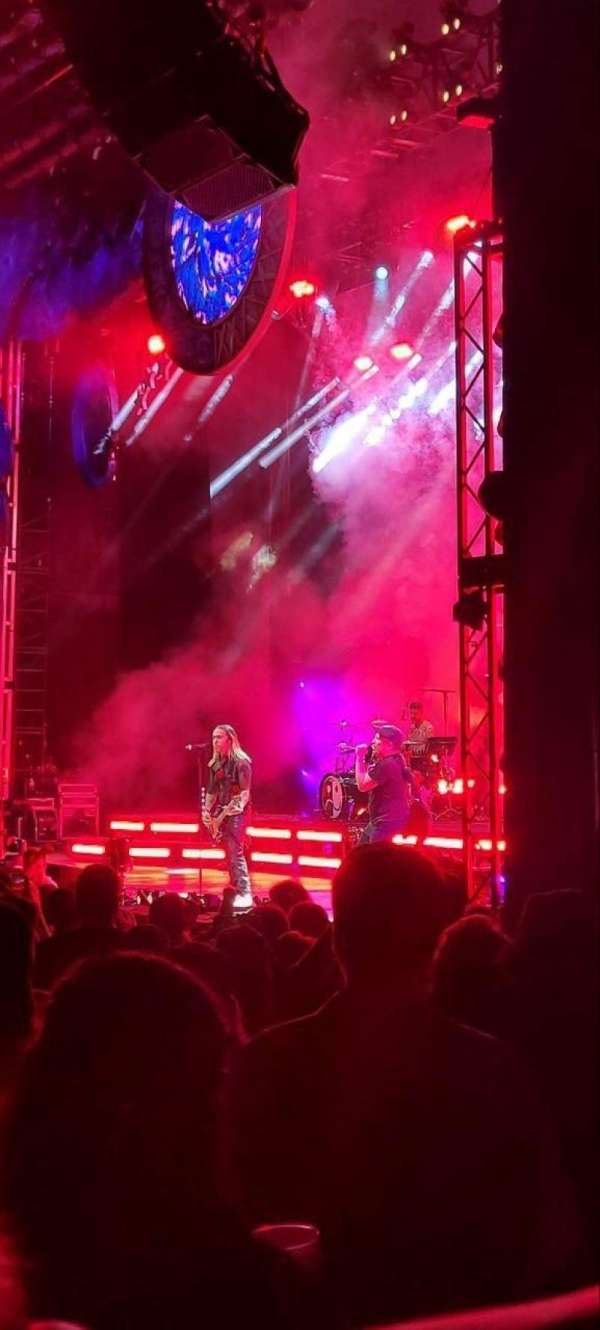 Fiddler's Green Amphitheatre, bloc: 101, rangée: BB, place: 103